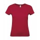 E150 women T-Shirt Deep Red
