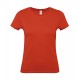 E150 women T-Shirt Fire Red